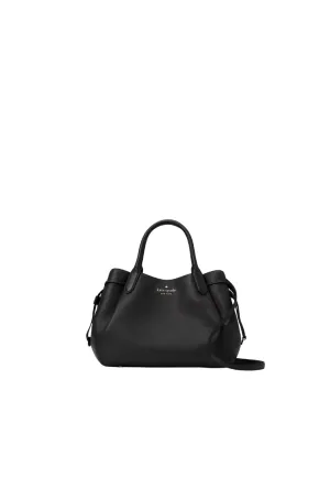 ( PREORDER ) Kate Spade Dumpling Satchel Bag Large In Black K8134