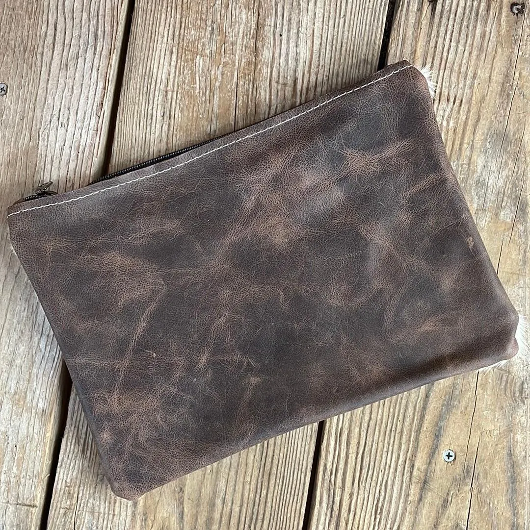 081 Banker's Bag - Rosegold Acid w/ Deadwood Roses