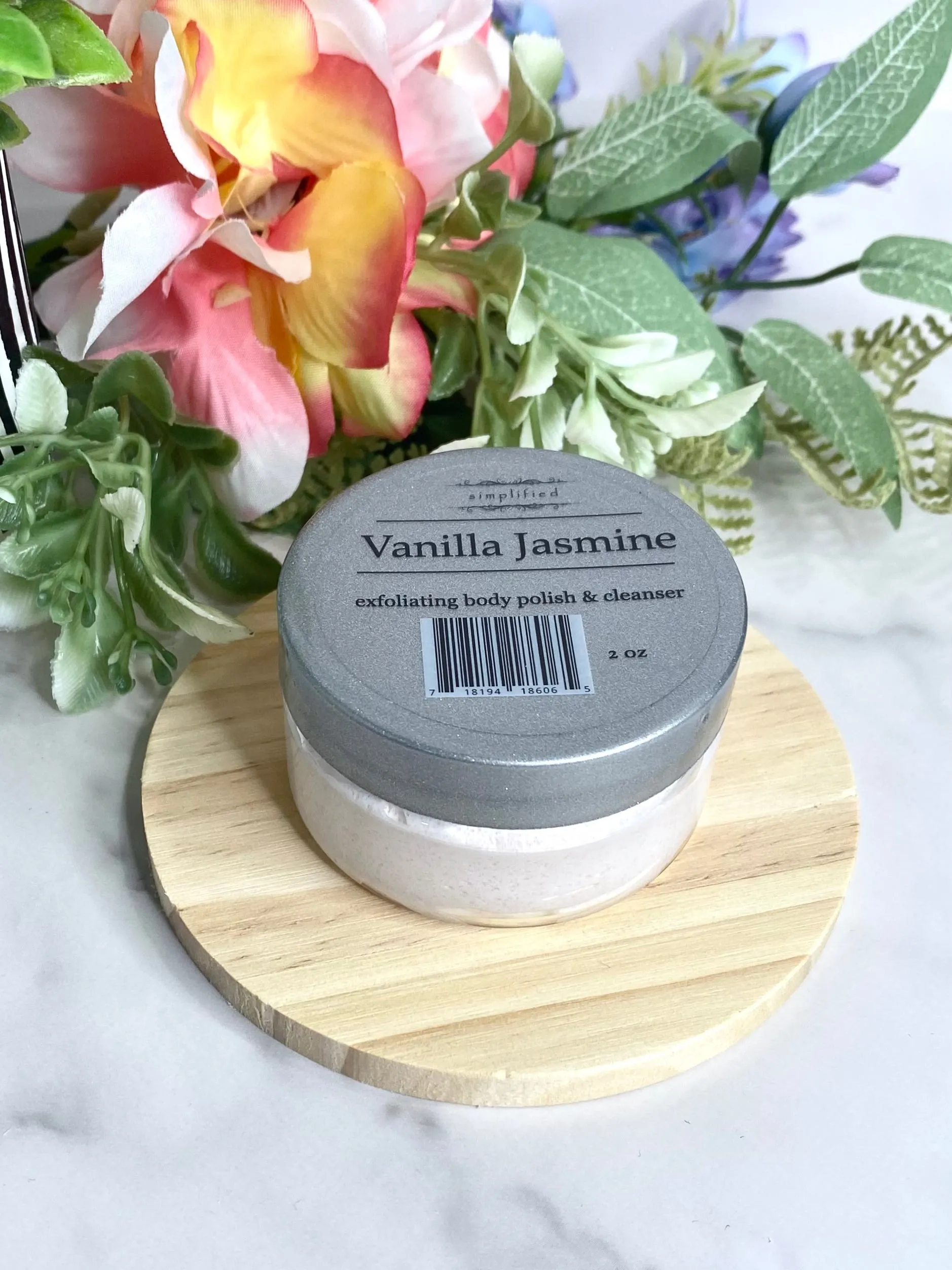 2oz Body Polish: Vanilla Jasmine