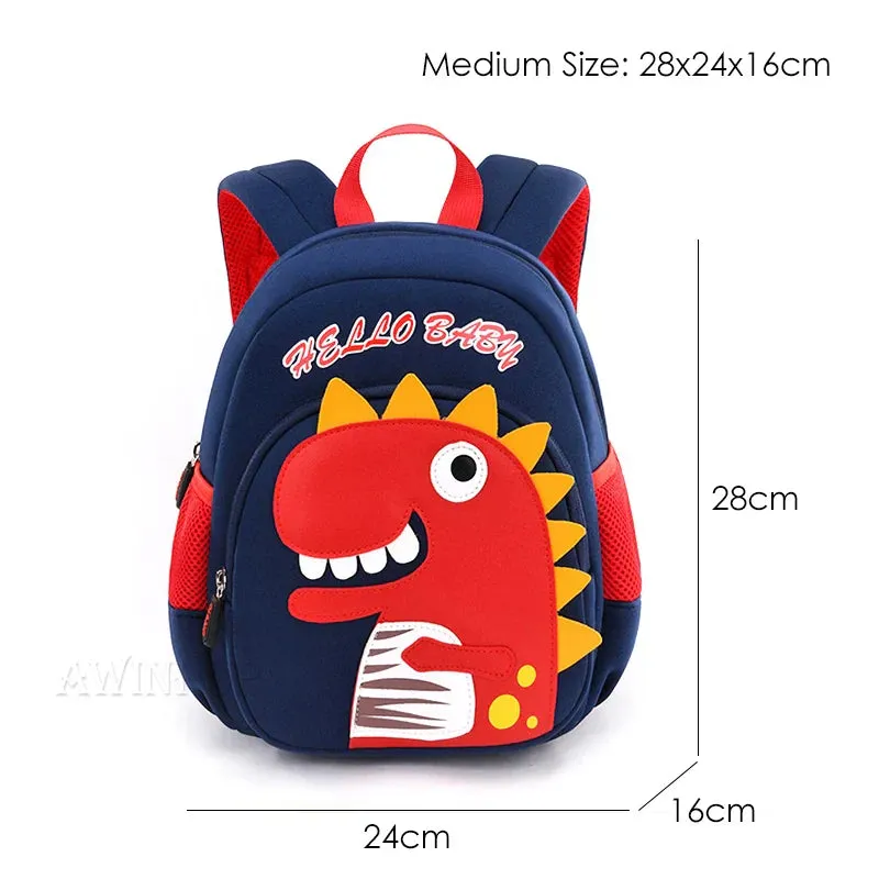 3D Dinosaur School Backpacks