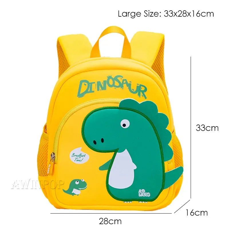 3D Dinosaur School Backpacks