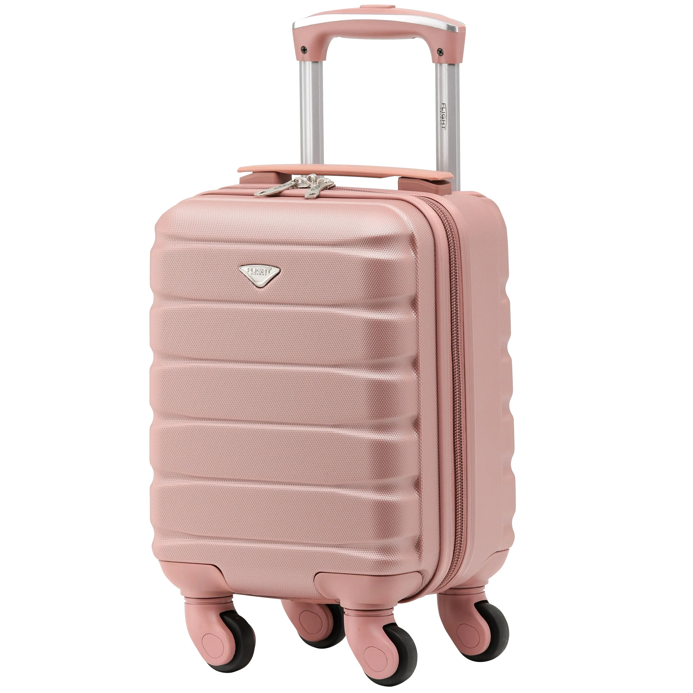 40x20x25cm Lightweight 4 Wheel ABS Hard Case Cabin Carry On Hand Luggage 100  Approved Airlines Including BA, easyJet & Maximum Size for Ryanair