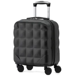 45x36x20cm Bubble Cabin Case Set Ryanair Easyjet Approved Carryon Cabin Suitcase