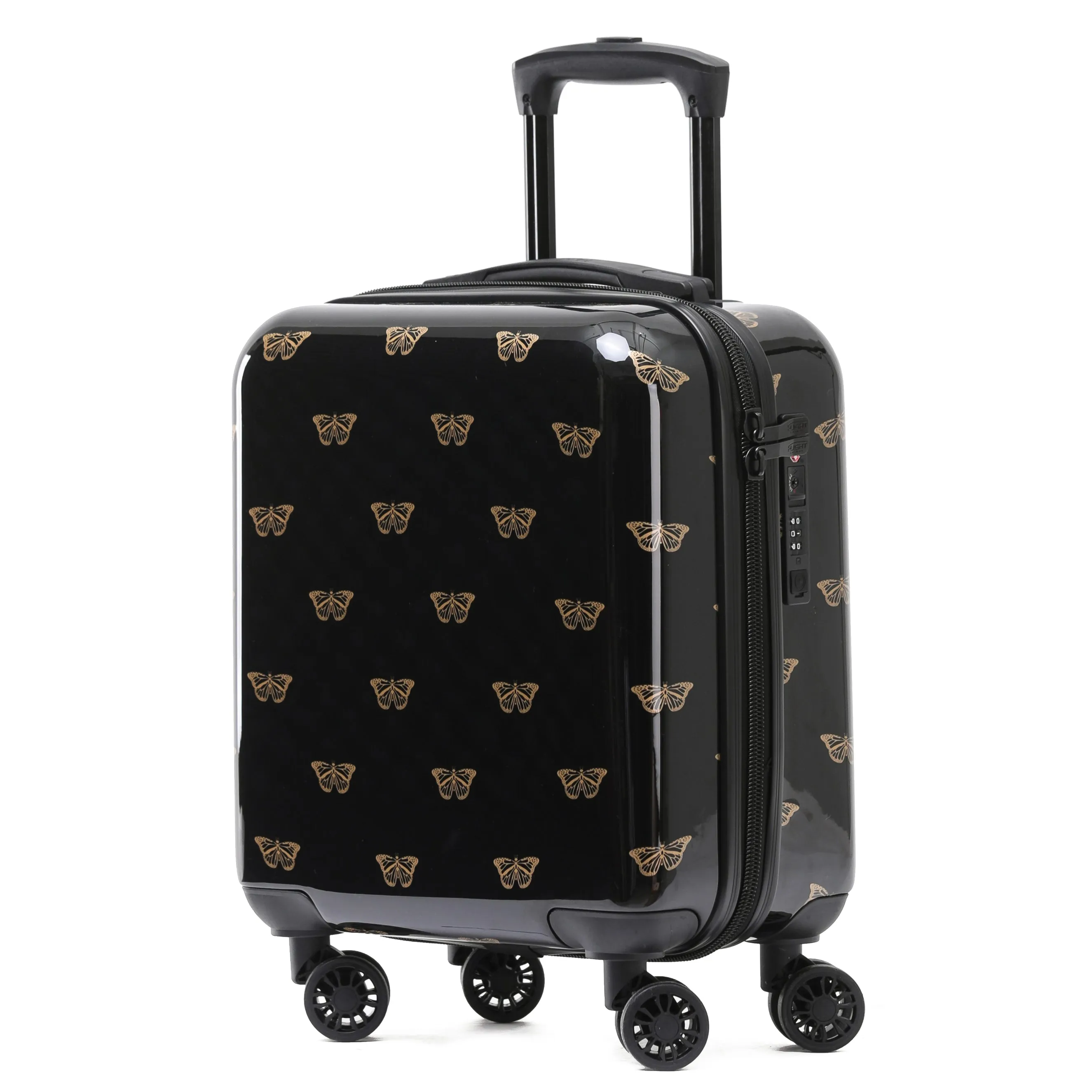 45x36x20cm Hard Case Printed Cabin Hand Luggage Travel Cabin Bag Easyjet BA TUI