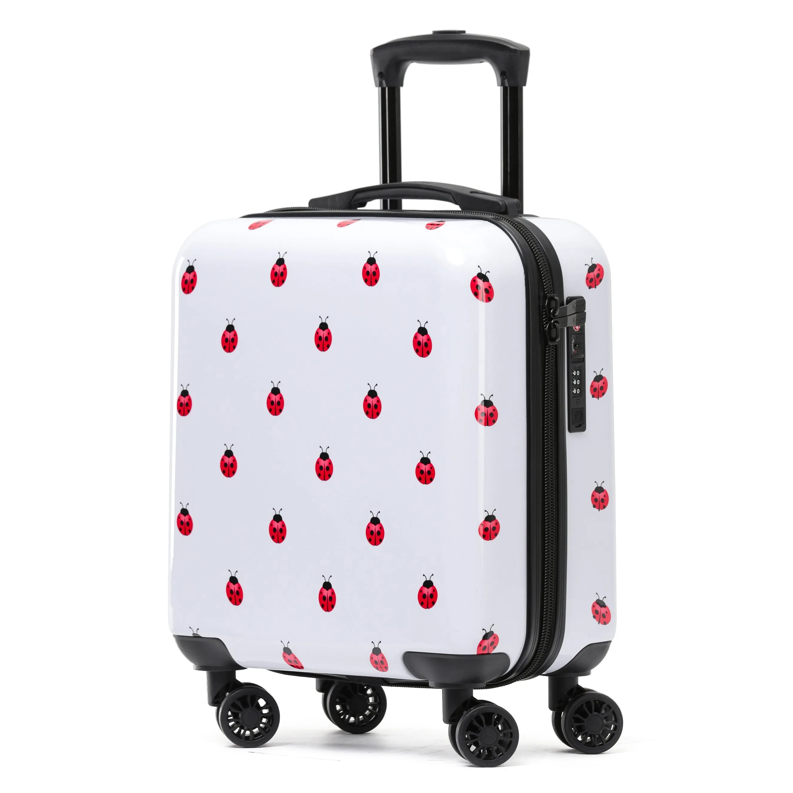 45x36x20cm Hard Case Printed Cabin Hand Luggage Travel Cabin Bag Easyjet BA TUI