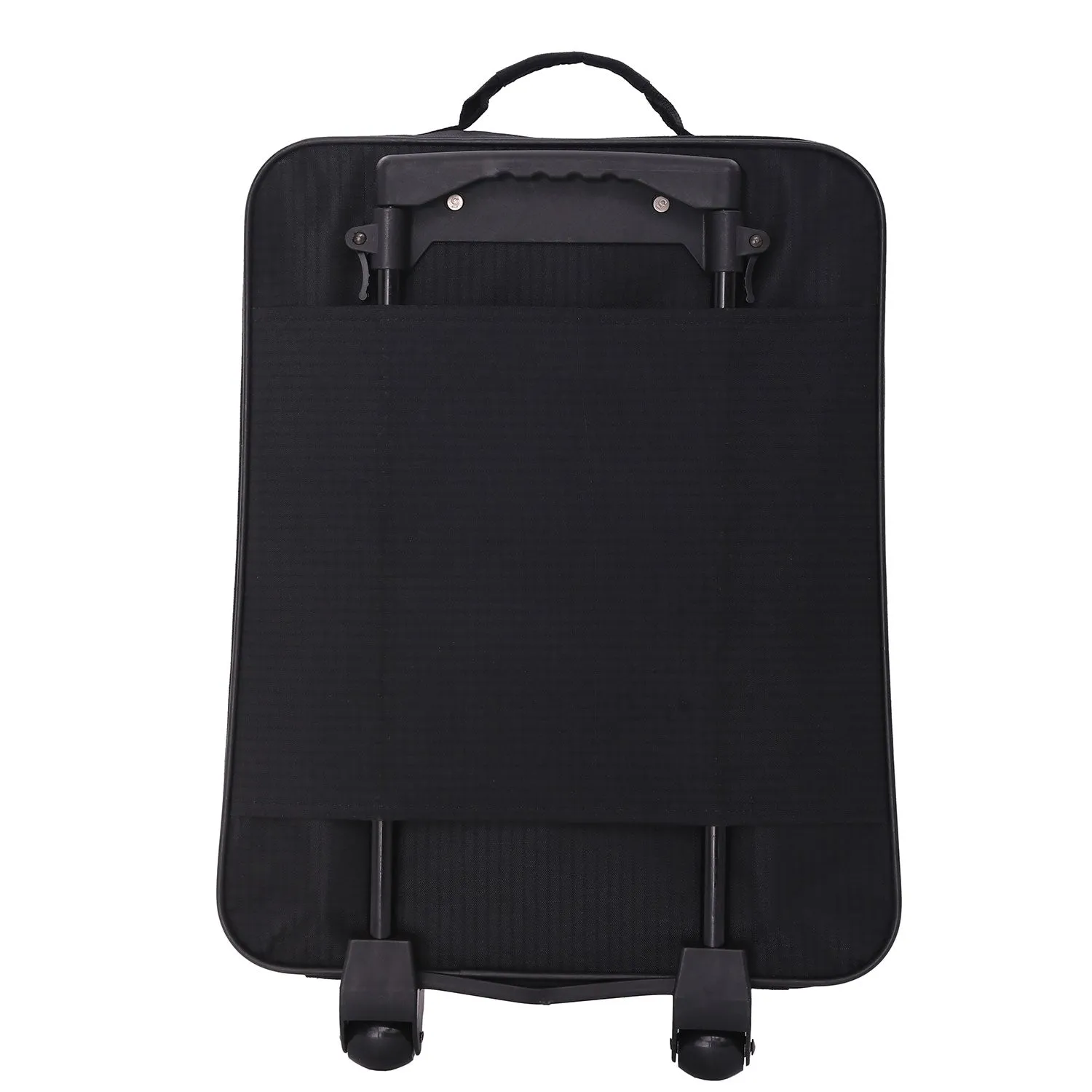 5 Cities Easyjet Ryanair 55x40x20cm Folding Cabin Bag Hand Luggage Carry On Suitcase Black