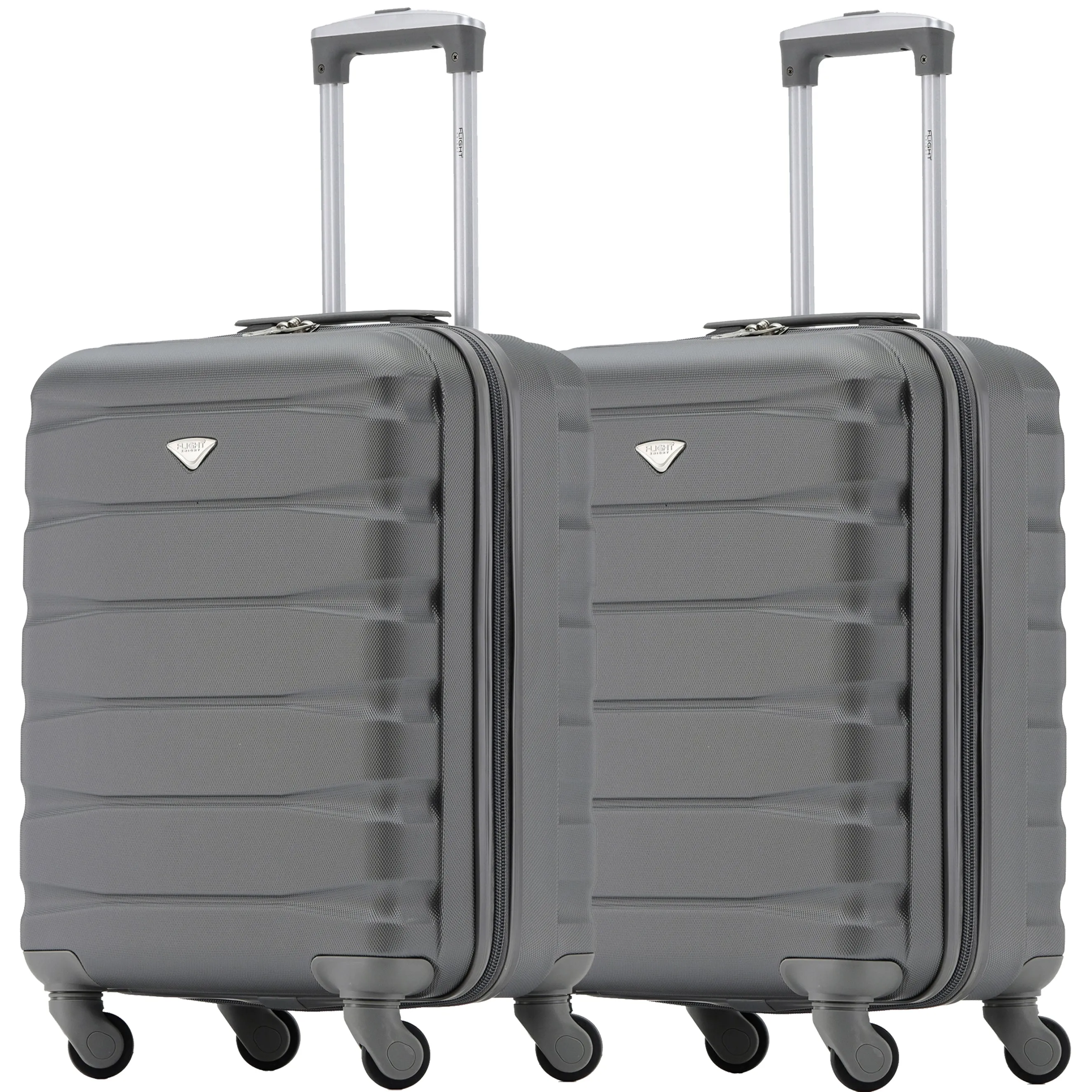 55x40x23cm Maximum Size Lufthansa Lightweight 4 Wheel ABS Hard Cabin Suitcase