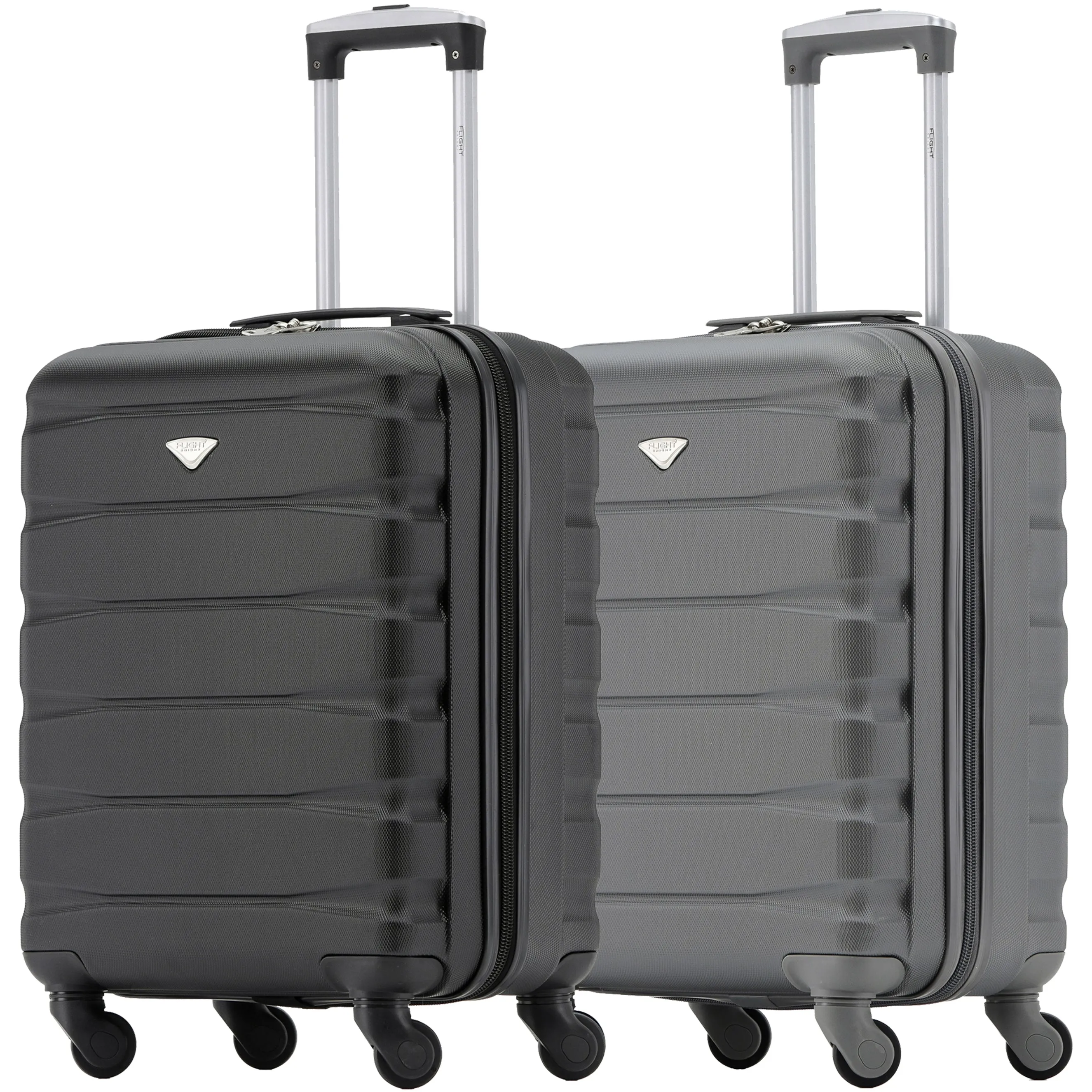 55x40x23cm Maximum Size Lufthansa Lightweight 4 Wheel ABS Hard Cabin Suitcase