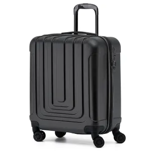 56x45x25cm Premium Hard Shell Lightweight Cabin Suitcase - 8 Spinner Wheels - Built-in TSA Lock & USB Port - Approved for easyJet Large Cabin Carry on