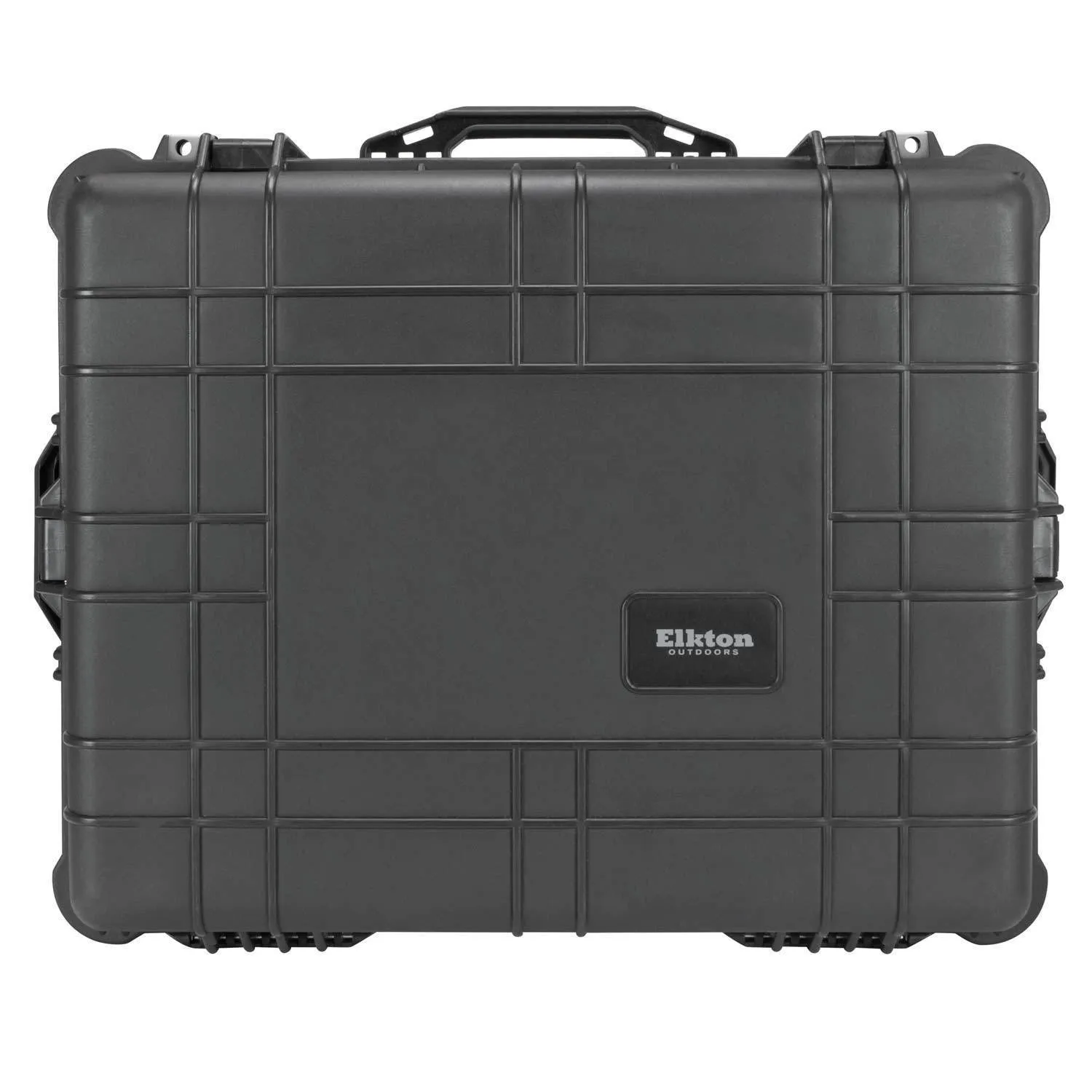 8 Pistol Hard Rolling Gun Case- TSA Approved: Crush Resistant & Waterproof
