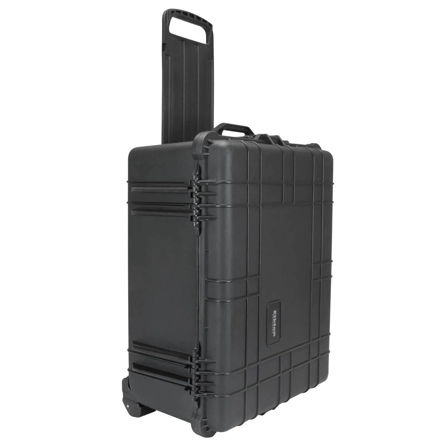 8 Pistol Hard Rolling Gun Case- TSA Approved: Crush Resistant & Waterproof
