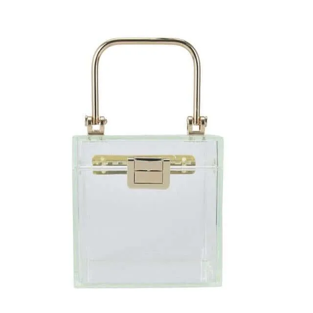 Acrylic Box Mini Handbag