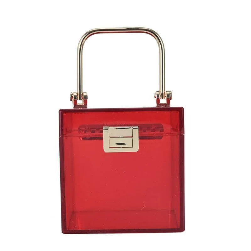 Acrylic Box Mini Handbag