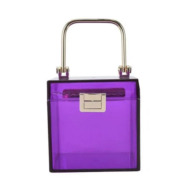 Acrylic Box Mini Handbag