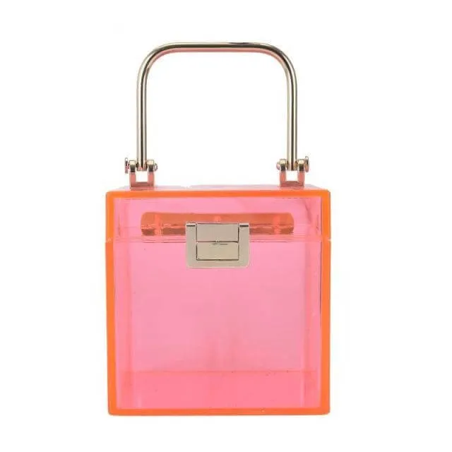 Acrylic Box Mini Handbag