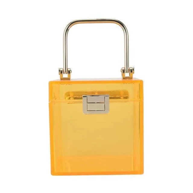Acrylic Box Mini Handbag