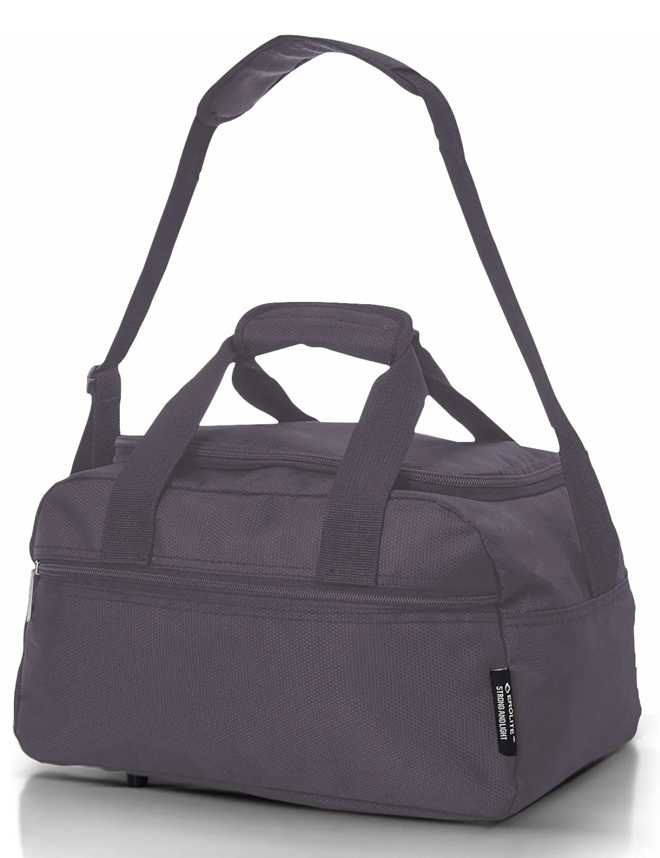 Aerolite (55x35x20cm) Lightweight ABS Hard Shell Travel Carry On Cabin Hand Luggage Suitcase   (40x20x25cm) Ryanair Maximum Sized Holdall Cabin Bag