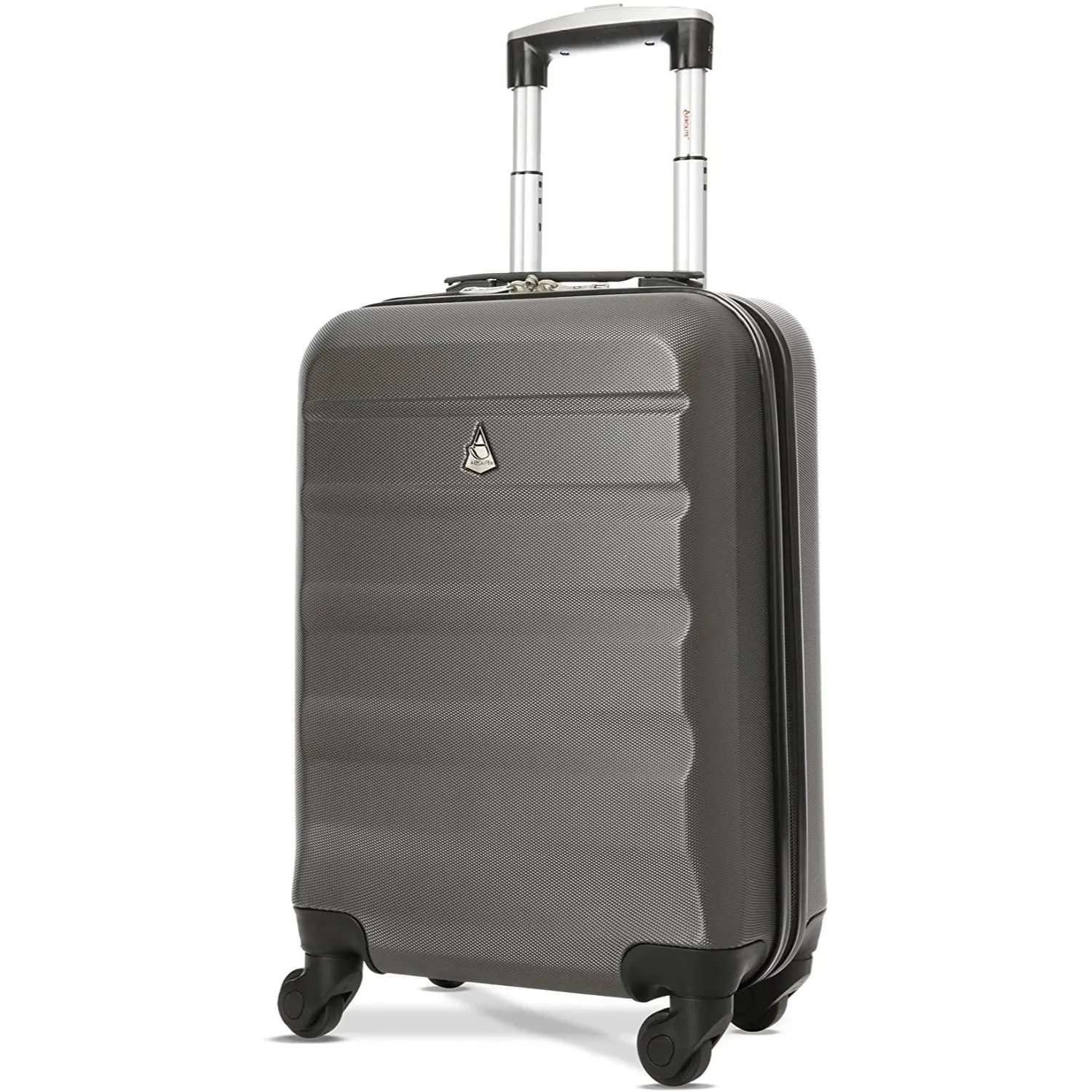 Aerolite (55x35x20cm) Lightweight ABS Hard Shell Travel Carry On Cabin Hand Luggage Suitcase   (40x20x25cm) Ryanair Maximum Sized Holdall Cabin Bag