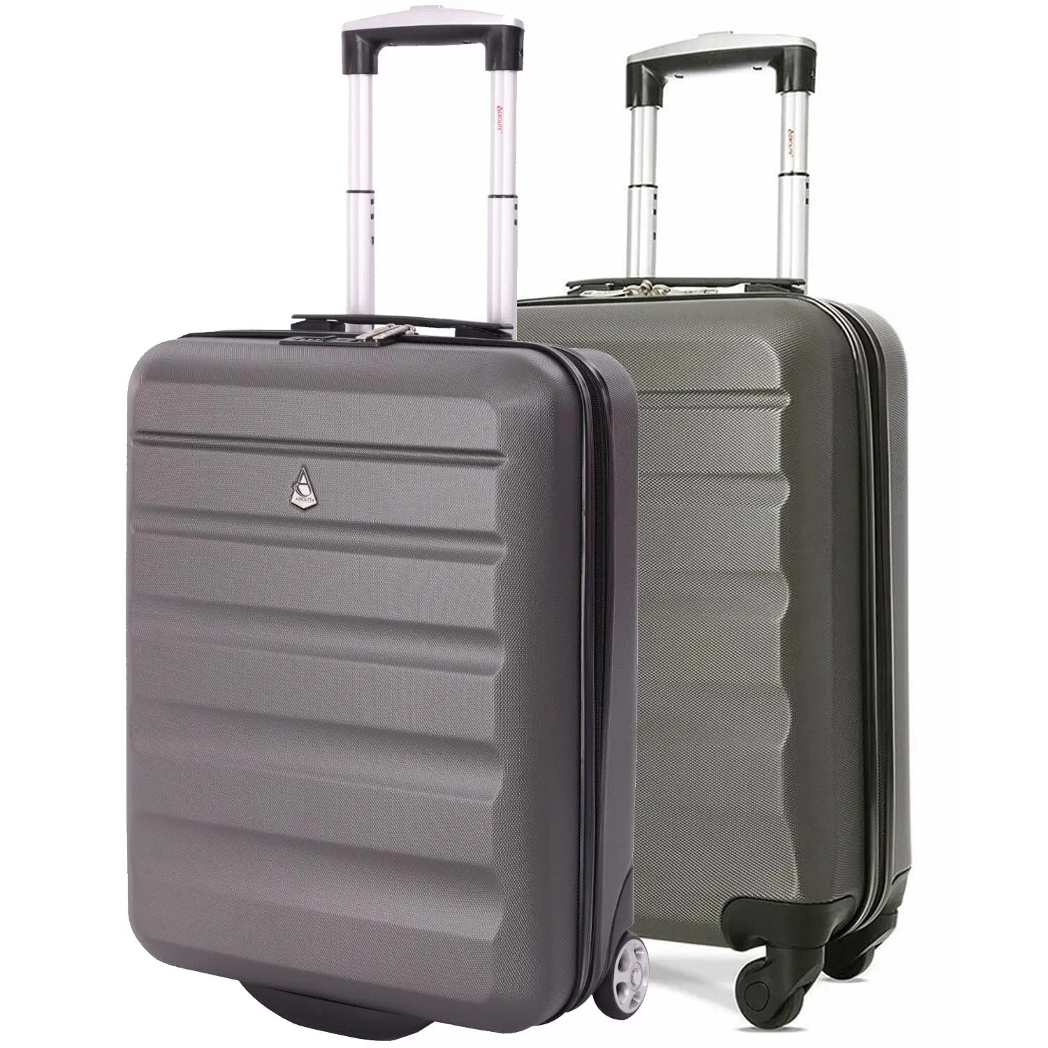Aerolite (55x40x20cm) Ryanair Maximum Allowance 40L Lightweight Hard Shell Cabin Hand Luggage, Also Approved for easyJet, British Airways, Jet2 and More