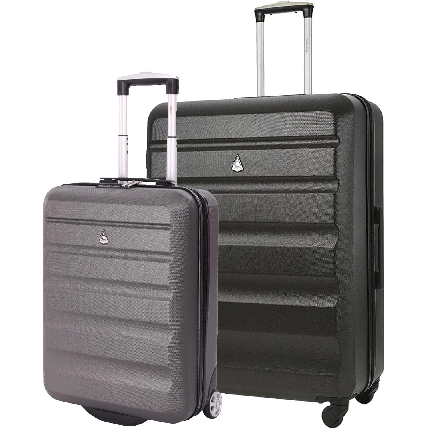 Aerolite (55x40x20cm) Ryanair Maximum Allowance 40L Lightweight Hard Shell Cabin Hand Luggage, Also Approved for easyJet, British Airways, Jet2 and More