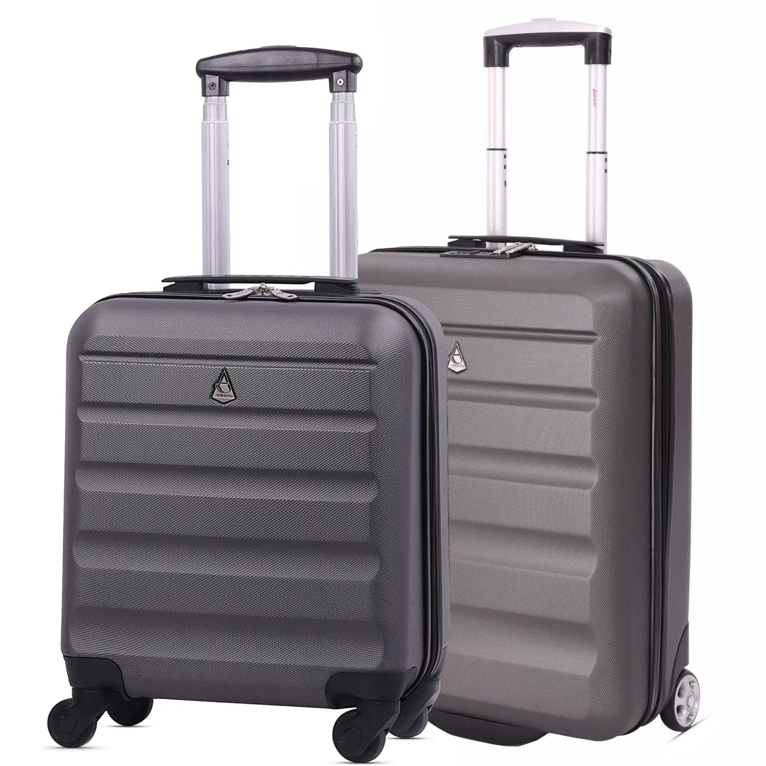 Aerolite (55x40x20cm) Ryanair Maximum Allowance 40L Lightweight Hard Shell Cabin Hand Luggage, Also Approved for easyJet, British Airways, Jet2 and More