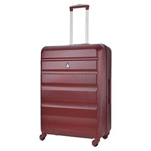 Aerolite Medium 25" Lightweight Hard Shell Luggage Suitcase with 4 Spinner Wheels for 360 Degree Manoeuvrability, 69x50x27cm