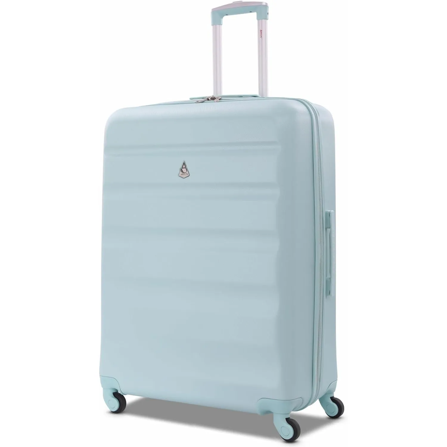 Aerolite Medium 25" Lightweight Hard Shell Luggage Suitcase with 4 Spinner Wheels for 360 Degree Manoeuvrability, 69x50x27cm