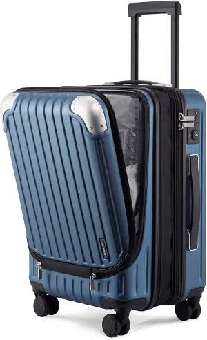 Airline Approved Expandable Hard Shell Carry On Luggage 20 Inch