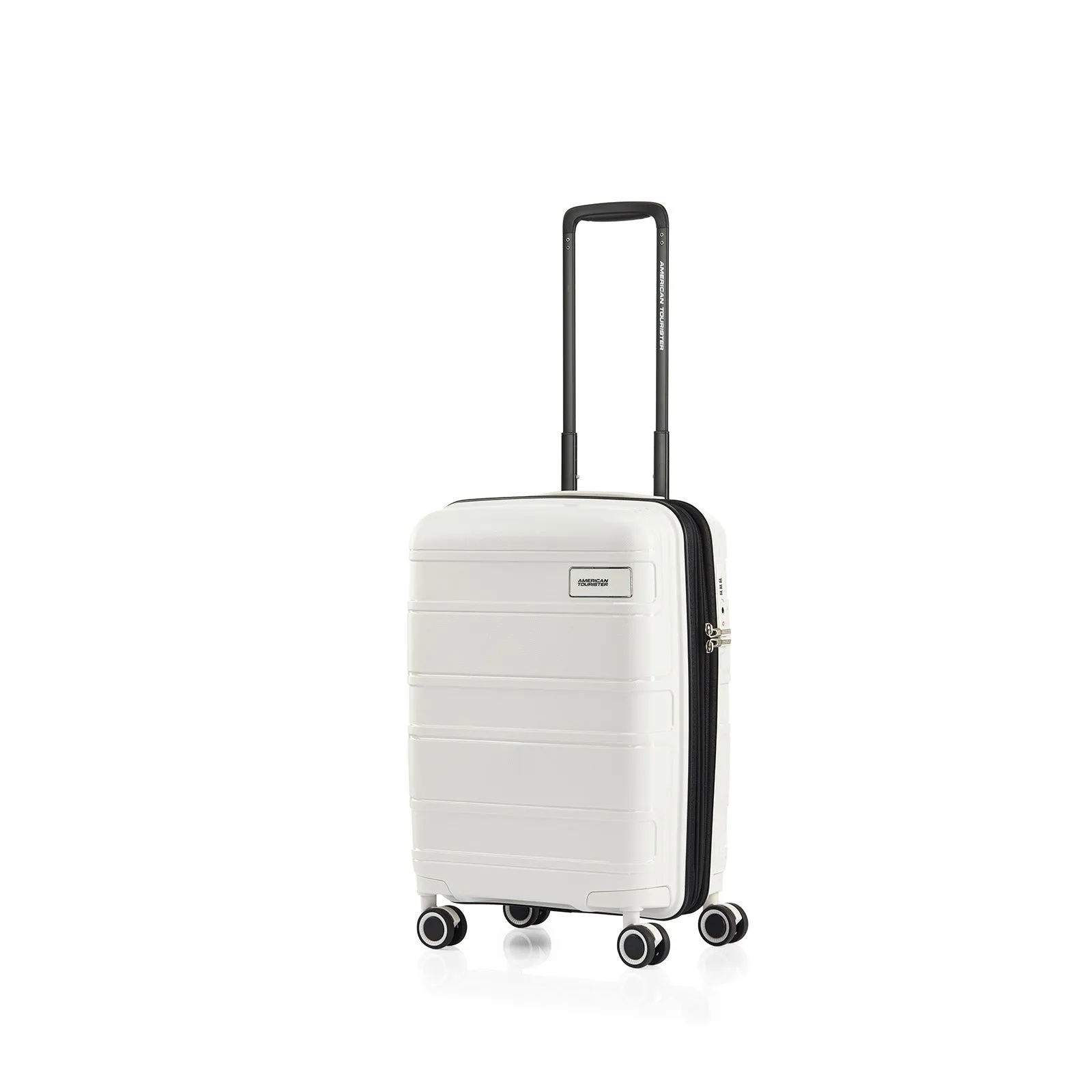 American Tourister Light Max 55cm Carry-On Suitcase Off-White