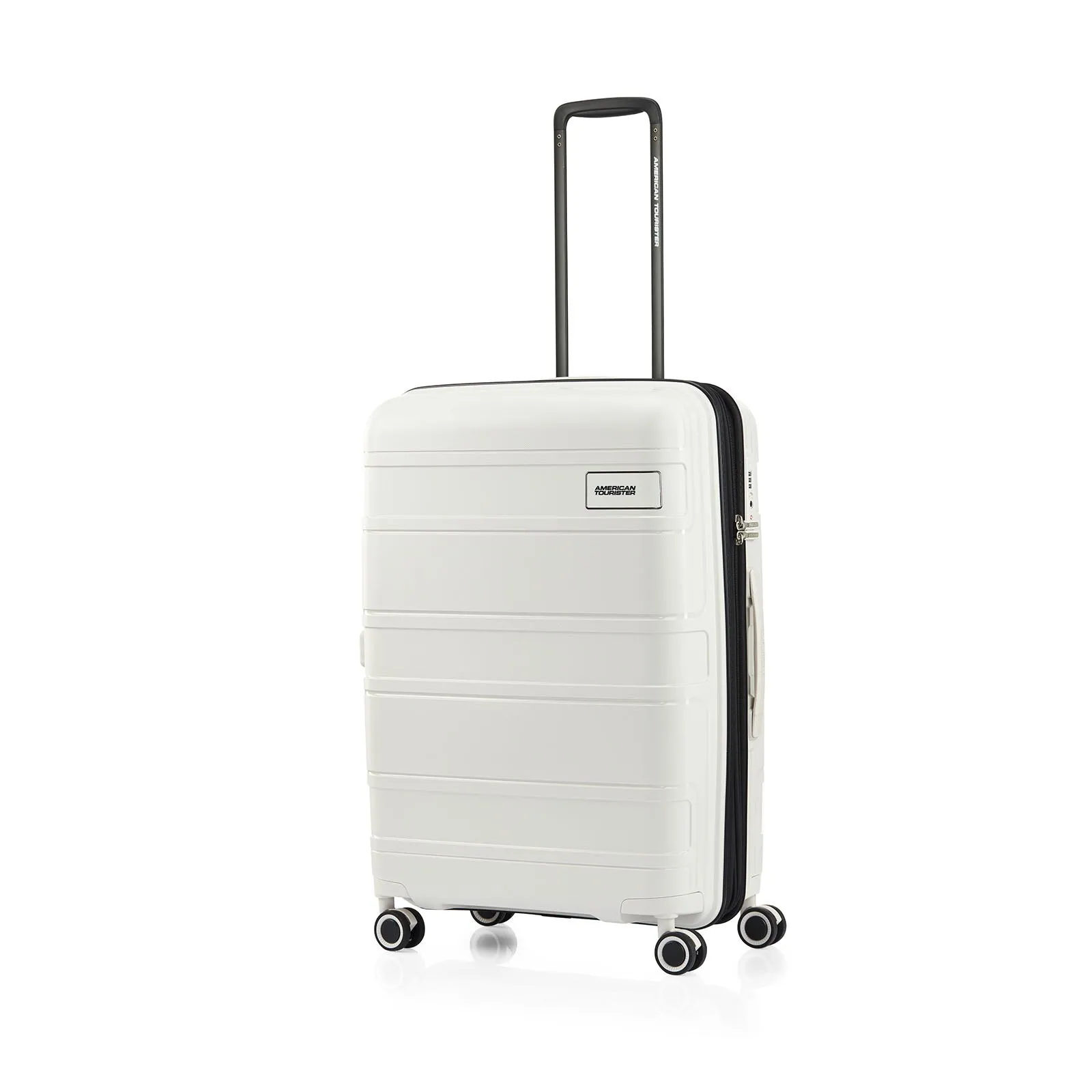 American Tourister Light Max 69cm Suitcase Off-White