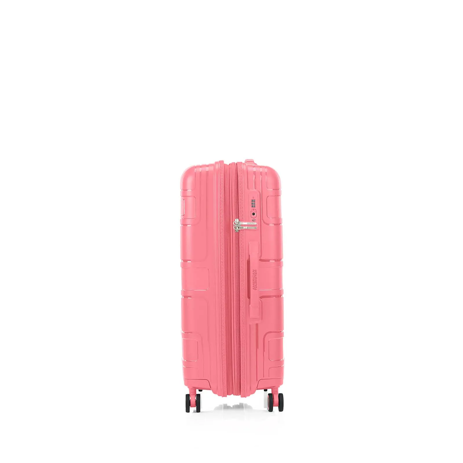 American Tourister Light Max 69cm Suitcase Pink Blush