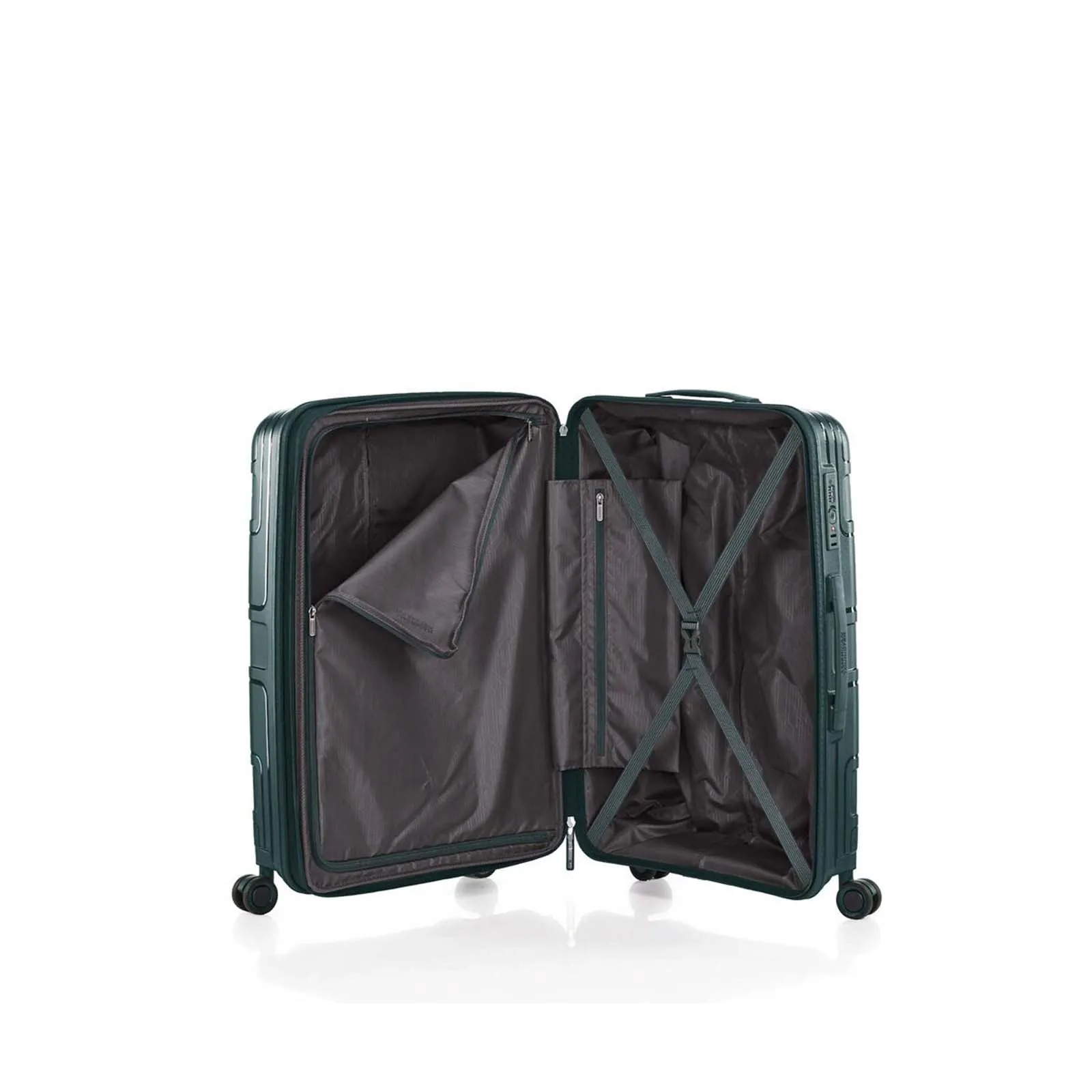 American Tourister Light Max 69cm Suitcase Varsity Green