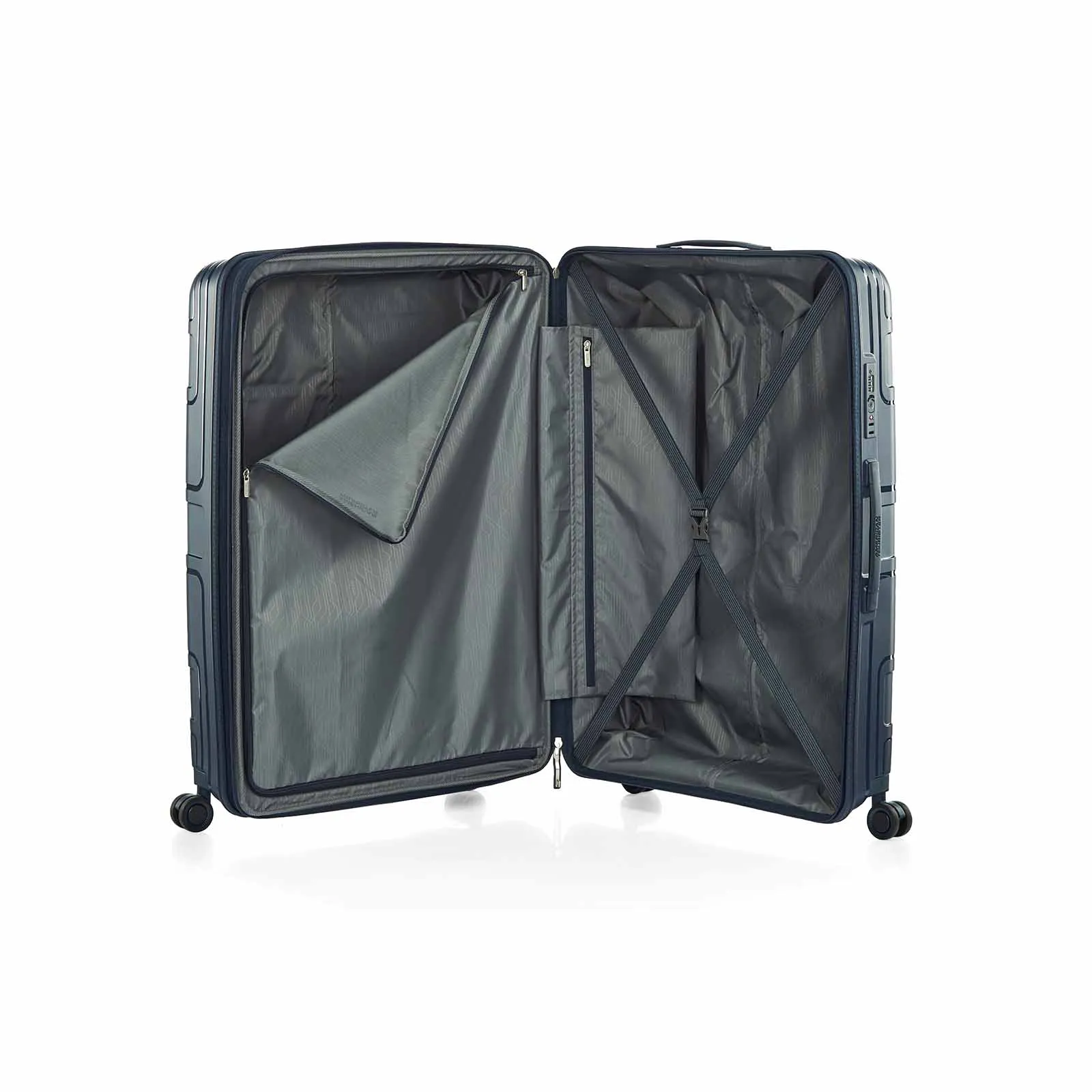 American Tourister Light Max 82cm Suitcase Navy