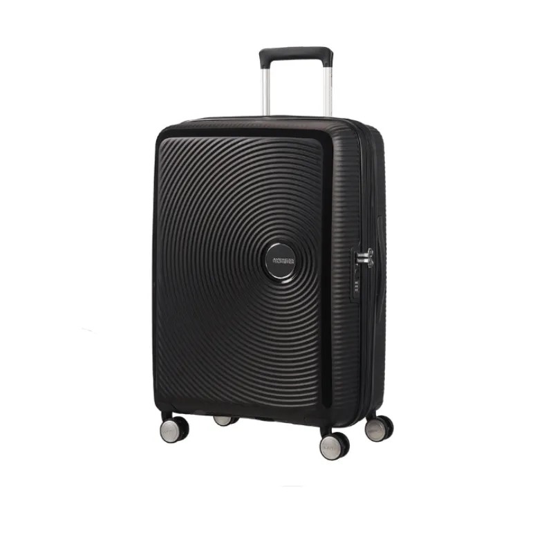 American Tourister Soundbox 4 Wheel 67 cm Medium Spinner Expandable Suitcase
