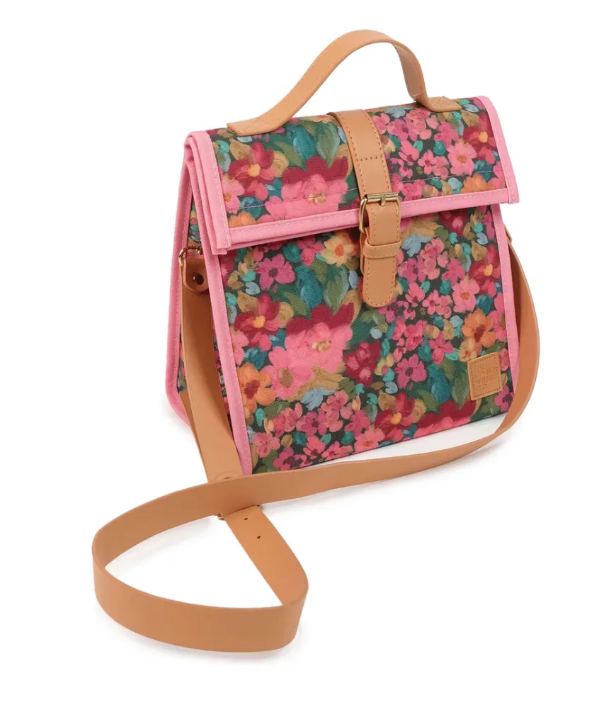 AMONGST THE FLOWERS LUNCH SATCHEL