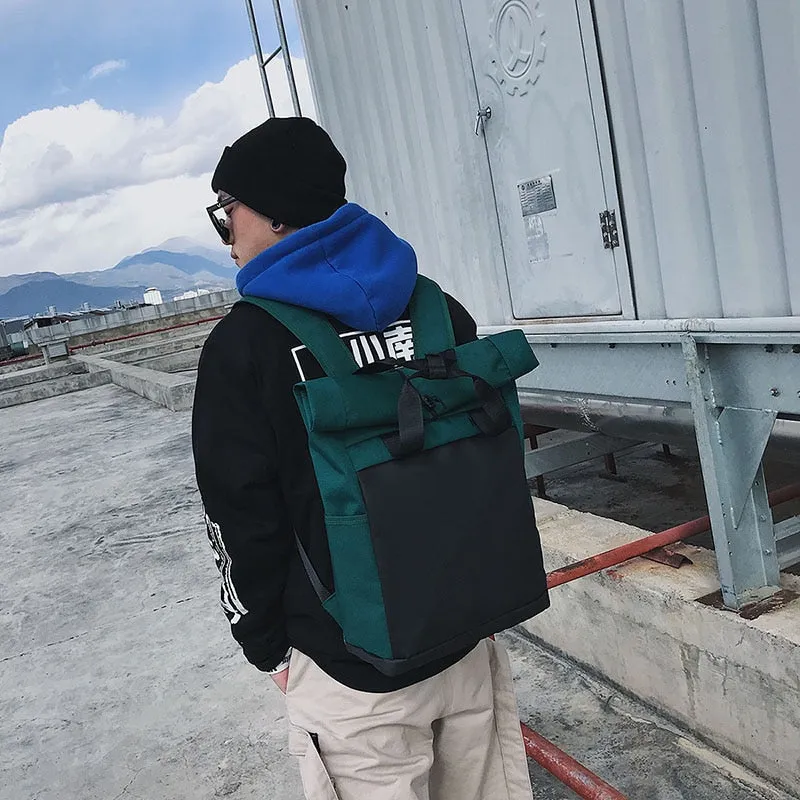 Backpack Fashion Casual Unisex Trend Simple Travel Bag