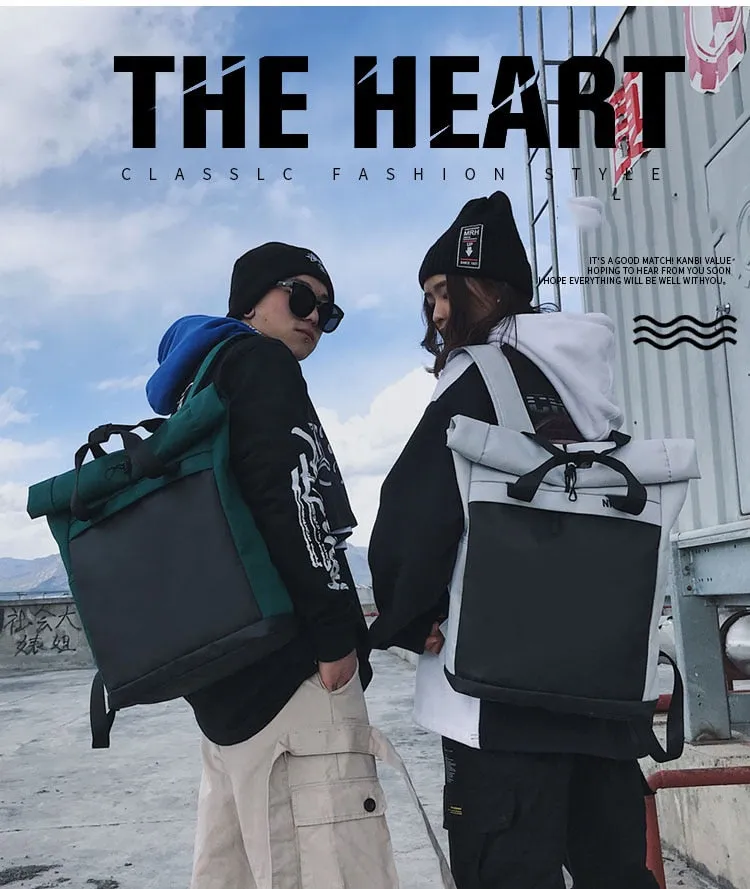 Backpack Fashion Casual Unisex Trend Simple Travel Bag