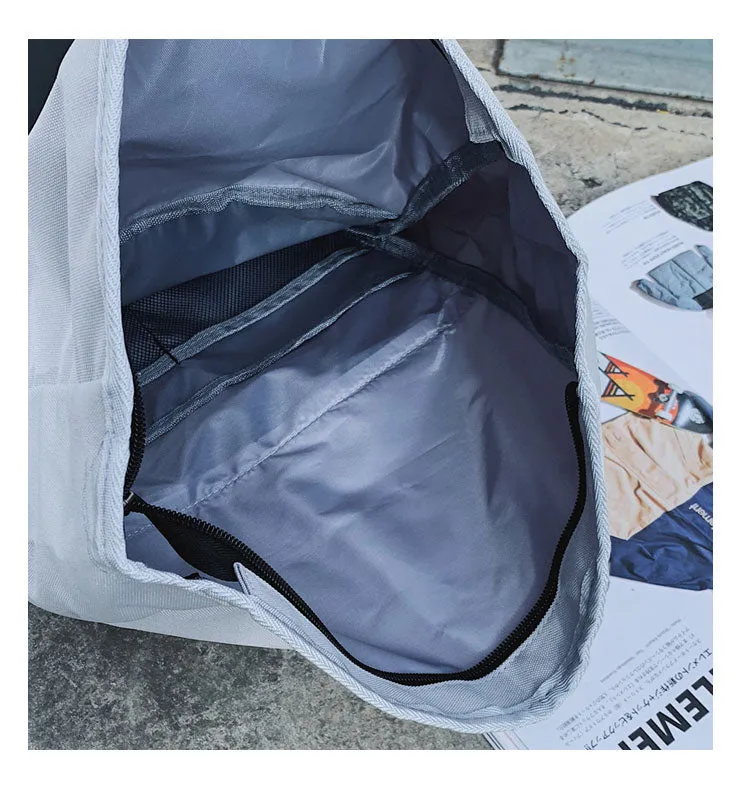 Backpack Fashion Casual Unisex Trend Simple Travel Bag