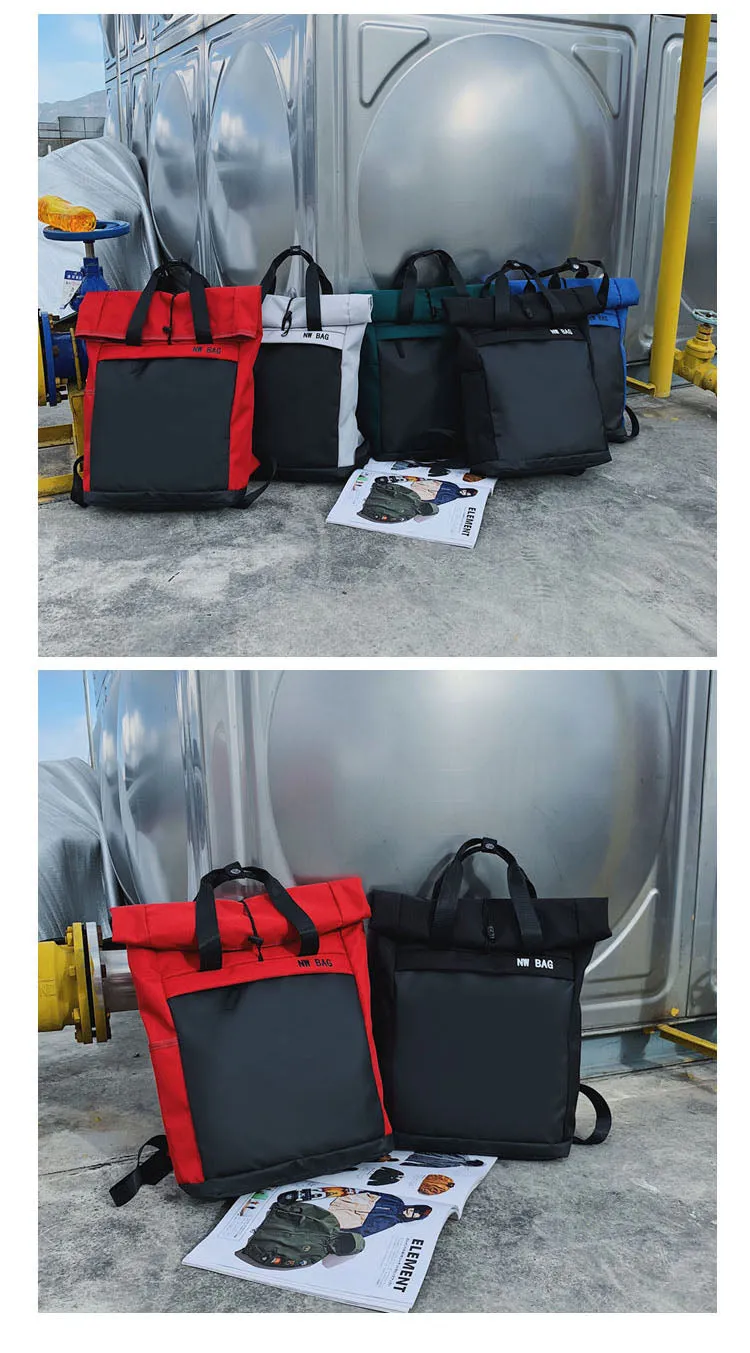 Backpack Fashion Casual Unisex Trend Simple Travel Bag