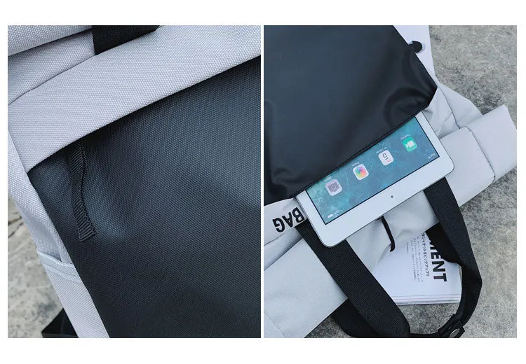 Backpack Fashion Casual Unisex Trend Simple Travel Bag
