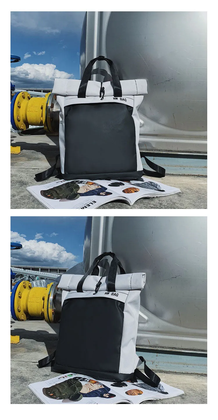 Backpack Fashion Casual Unisex Trend Simple Travel Bag