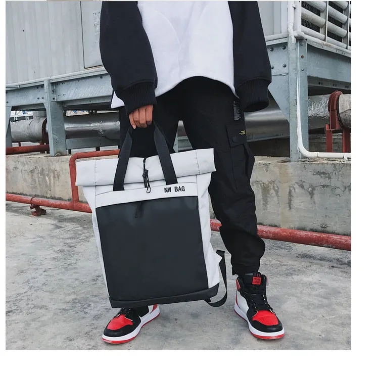 Backpack Fashion Casual Unisex Trend Simple Travel Bag