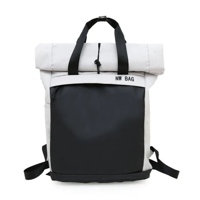 Backpack Fashion Casual Unisex Trend Simple Travel Bag