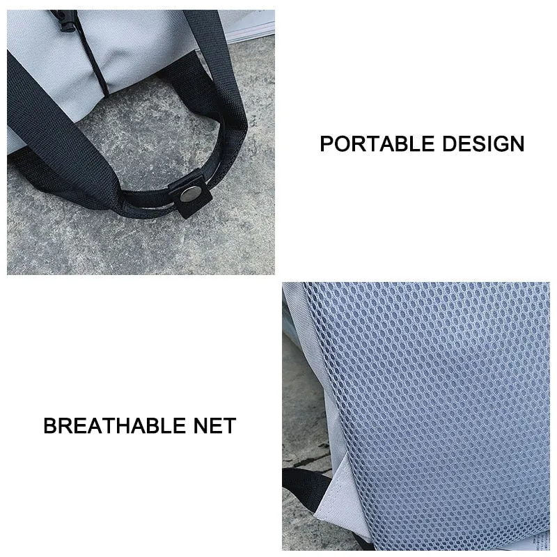 Backpack Fashion Casual Unisex Trend Simple Travel Bag