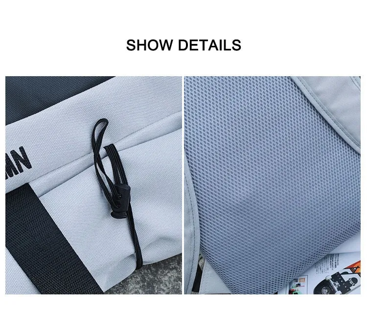 Backpack Fashion Casual Unisex Trend Simple Travel Bag