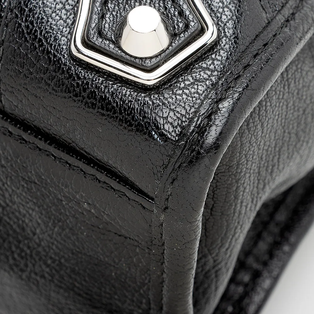 Balenciaga Chevre Metallic Edge City Small Satchel (SHF-21084)
