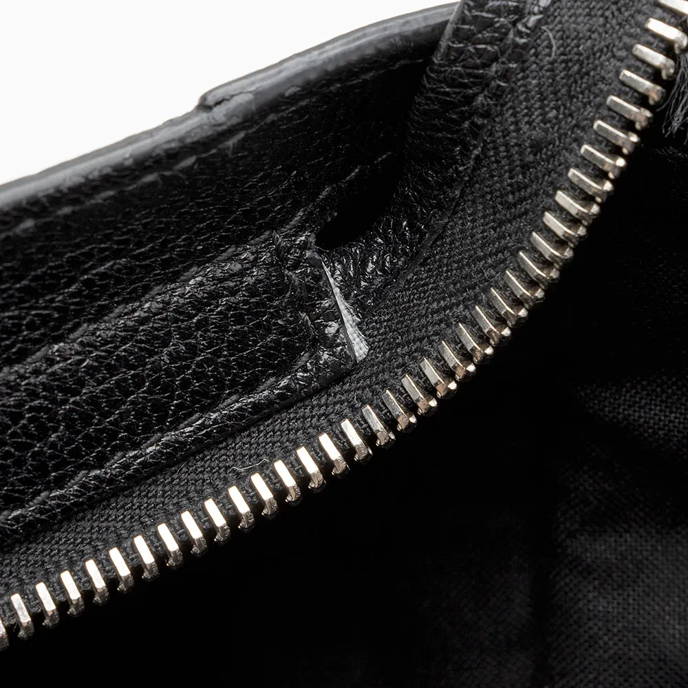 Balenciaga Chevre Metallic Edge City Small Satchel (SHF-21084)