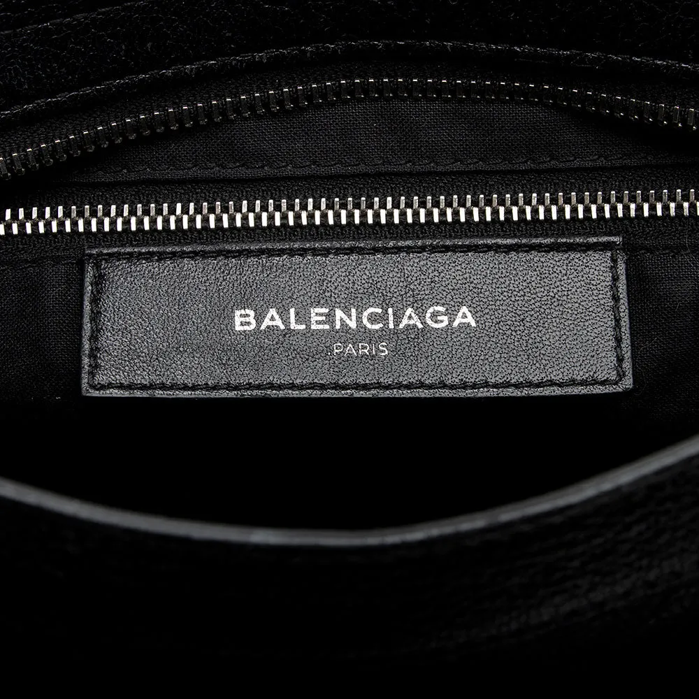 Balenciaga Chevre Metallic Edge City Small Satchel (SHF-21084)