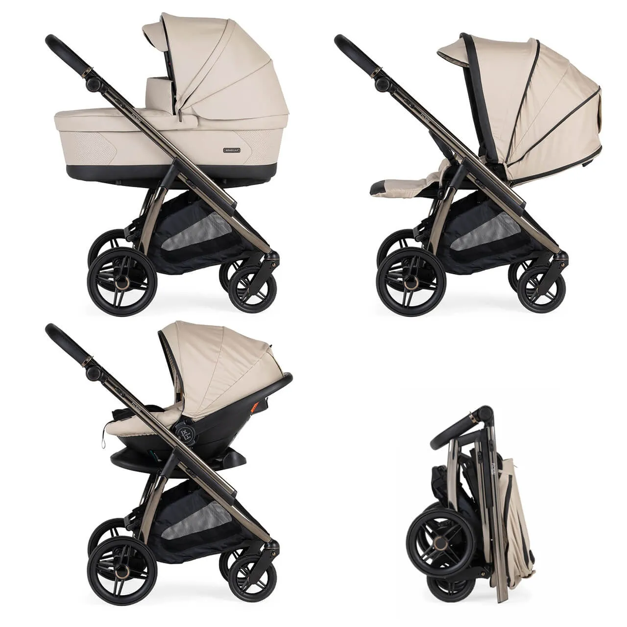 Bebecar Flowy Trio 3-in-1 Travel System