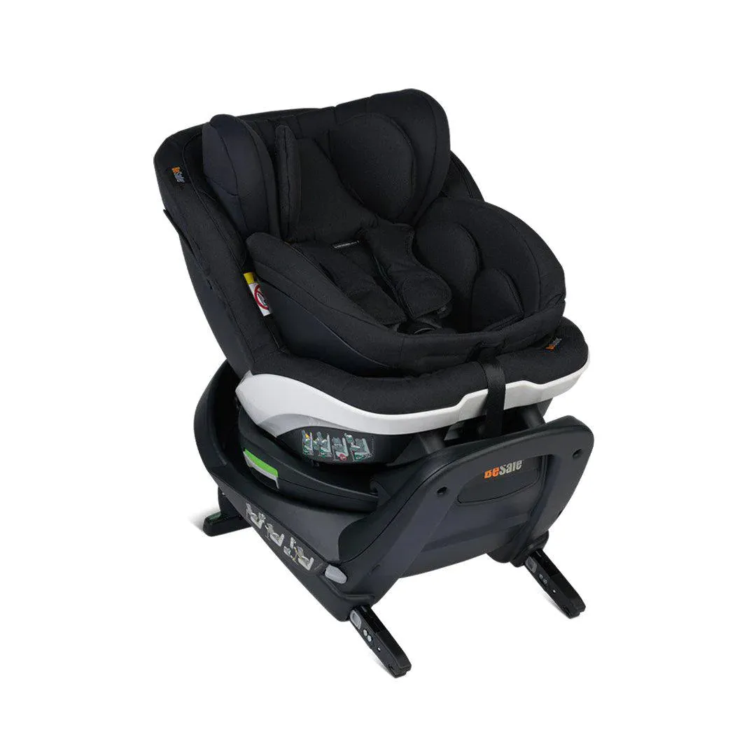BeSafe iZi Turn B i-Size Car Seat - Fresh Black Cab - Delivery Mid April